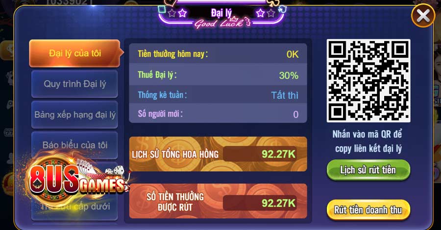 Đại lý 8US - Chia sẻ cách làm giàu nhanh chóng 4 8US.VN Vài nét về chương trình đại lý 8US Games