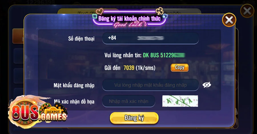 Cách đăng ký 8US Games 5 8US.VN Hướng dẫn cách đăng ký 8US Games đơn giản