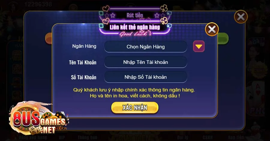 Cách nạp tiền 8US Games 6 8US.VN Thực hiện cách nạp tiền 8US Games cần lưu ý gì?