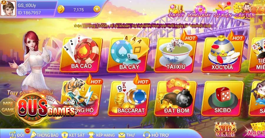 Top 4 game Nổ Hũ uy tín, đổi tiền xanh chín 2023 10 8US.VN Game Nổ Hũ uy tín AWin68