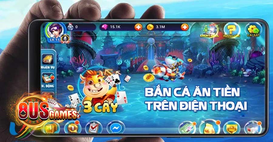 Top 4 game Bắn Cá ăn tiền hot nhất 7 8US.VN Đánh giá tổng quan về game Bắn Cá ăn tiền