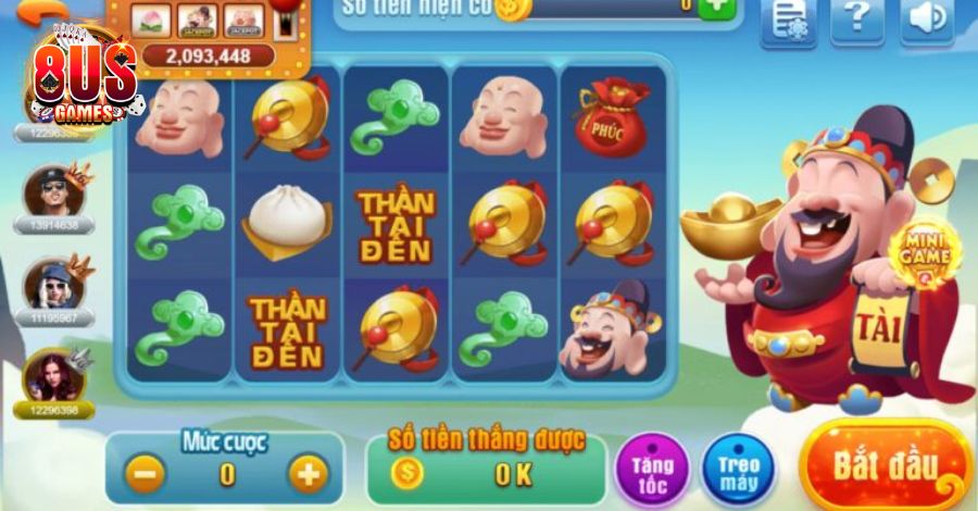 Thông tin về Thần Tài 8US chưa được tiết lộ 5 8US.VN Đôi nét về game Thần Tài 8US