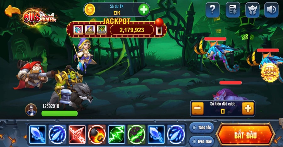 Cách chơi game Ma Thú Wow 8US hiệu quả nhất 6 8US.VN Luật chơi game Ma Thú Wow 8US cơ bản nhất