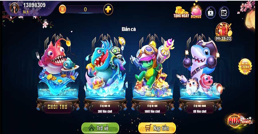 Bắn Cá Hải Vương 8US - Khám Phá Kho Báu Dưới Đáy Biển 9 8US.VN Tải game Bắn Cá Hải Vương cực kỳ đơn giản trên hệ điều hành Android