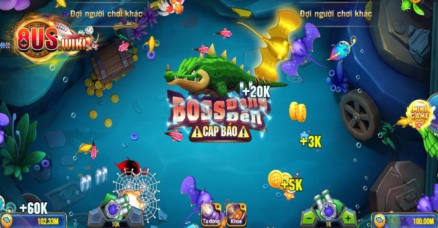 Bắn Cá Rồng: Game Đổi Thưởng Đặc Sắc Nhất 7 8US.VN Giao diện chơi với các tính năng mới