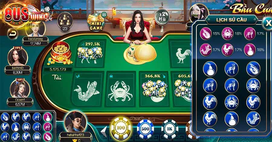 Mẹo Chơi Bầu Cua Tôm Cá Online Giúp Bạn Chiến Thắng 3 8US.VN Áp dụng mẹo chơi Bầu Cua Tôm Cá online bằng cách cược theo người đang thắng lớn