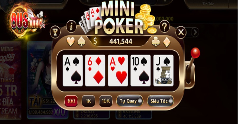 Mẹo chơi Mini Poker trúng jackpot Mẹo chơi Mini Poker trúng jackpot