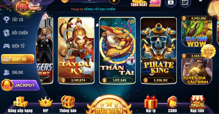 Trải nghiệm Nổ Hũ Thần Tài tại 8US Trải nghiệm Nổ Hũ Thần Tài tại 8US
