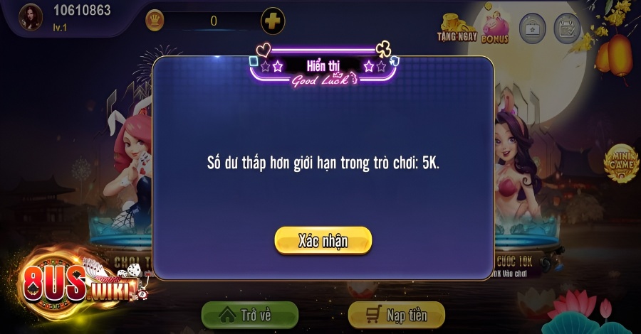 Quy định về số dư tối thiểu để tham gia cược Quy định về số dư tối thiểu để tham gia cược