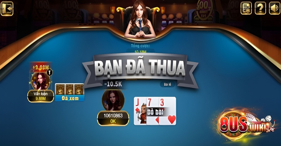 Cách Chơi Trác Kim Hoa 8US Chi Tiết Đánh Đâu Thắng Đó 3 8US.VN Công bố kết quả đối chiếu tổ hợp