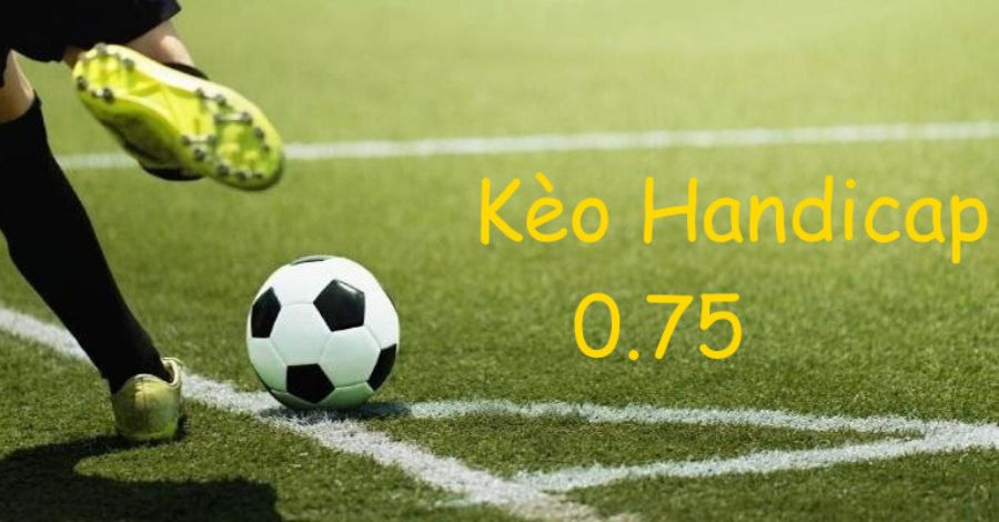 Kèo Handicap - Hình Thức Cược Trong Cá Độ Bóng Đá 7 8US.VN Thông tin cần biết về kèo chấp 0.75