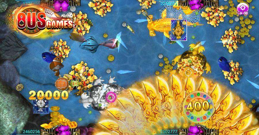 Hack game bắn cá - Chiến thuật rinh xu thưởng khủng 6 8US.VN Việc hack bắn cá giúp ngư thủ dễ dàng giành được những phần thưởng lớn