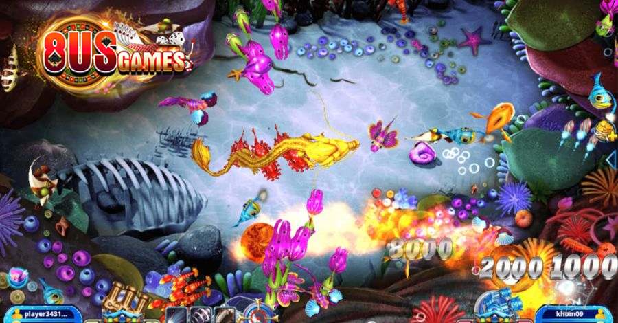 Bắn Cá Rainbow Fish - Giải Trí Kiếm Thưởng Quá Đã 9 8US.VN Áp dụng chiến thuật bắn cá theo nhóm để tiêu diệt mục tiêu số lượng lớn