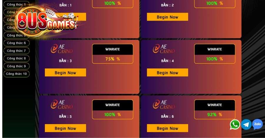 Tool Baccarat – Trợ Thủ Giúp Bạn Hốt Bạc 5 8US.VN Tool Baccarat có khả năng gợi ý kết quả của các ván cược chính xác