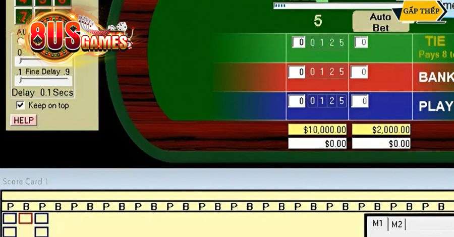 Tool Baccarat – Trợ Thủ Giúp Bạn Hốt Bạc 6 8US.VN Phần mềm tích hợp công nghệ AI để phân tích thông tin từ các ván bài trước