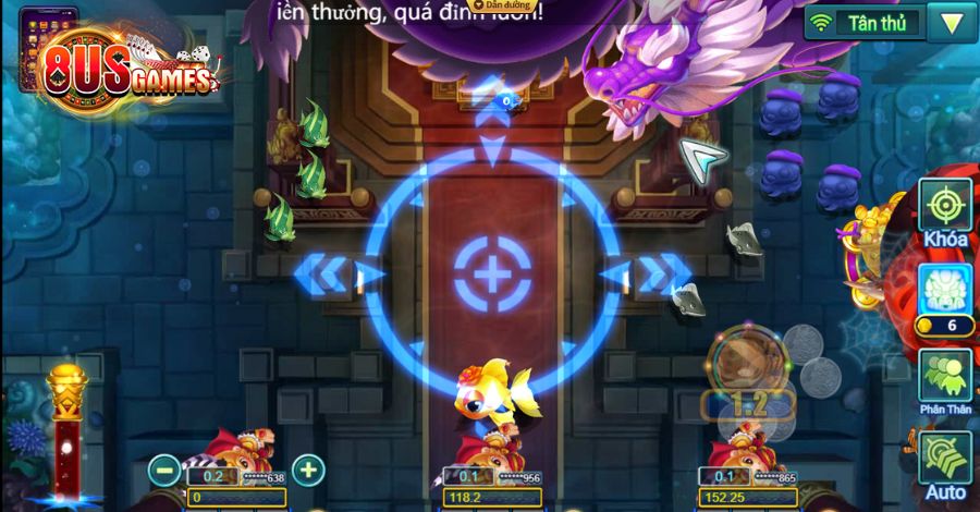 Game Bắn Cá Rồng - Chinh Phục Mục Tiêu, Thu Về Xu Thưởng Lớn 5 8US.VN Game Bắn Cá Rồng là tựa game đổi thưởng còn được gọi là Dragon Fish